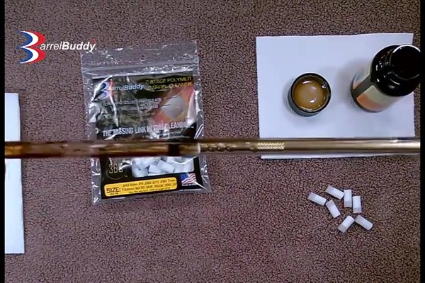 BarrelBuddy Polymer Gun Barrel Cleaners .22 / .223 / 5.56mm 50 Pack - image 3 from the video